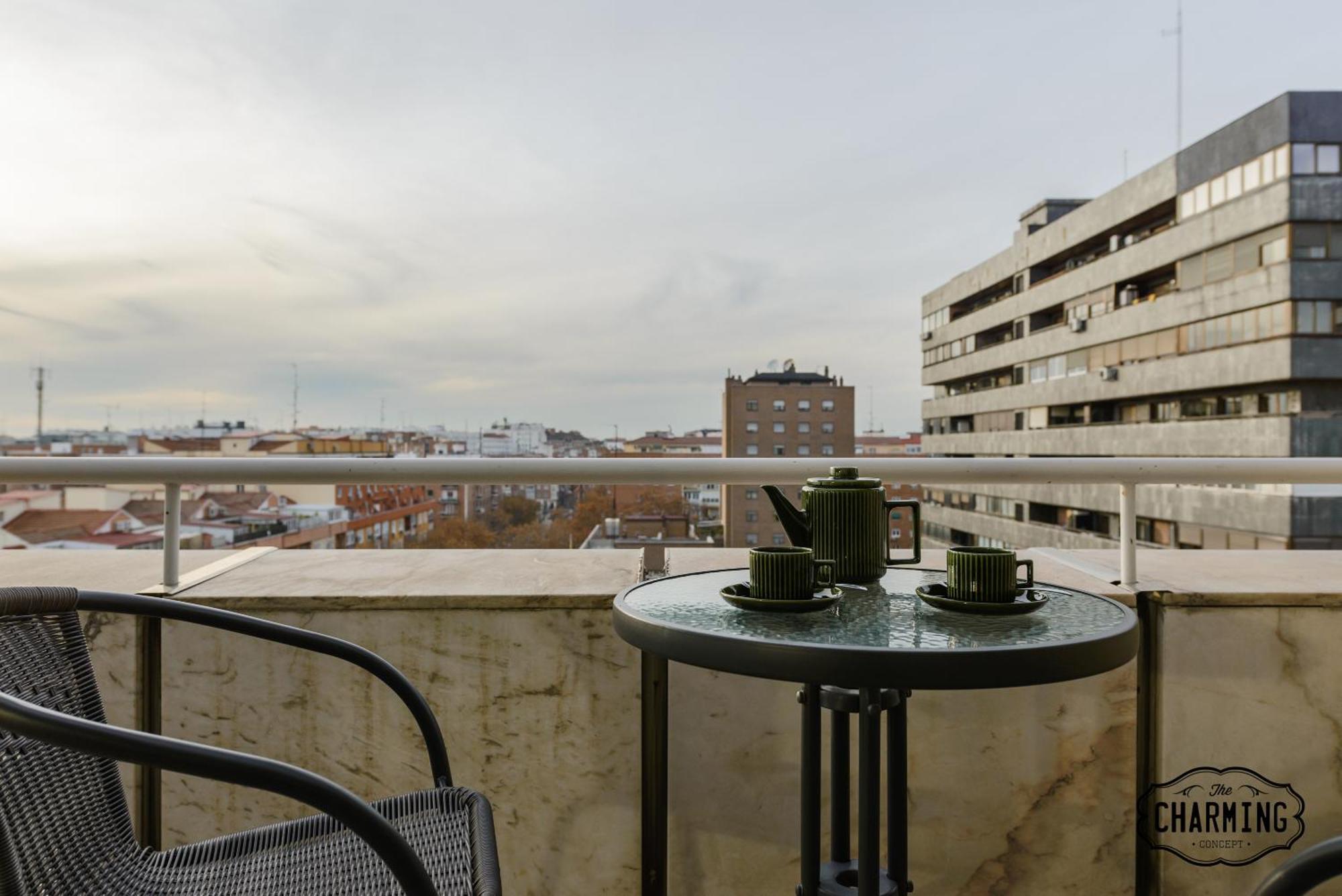 Charming Eurobuilding 2 Terrace Exclusive - Plaza De Parking Apartment Madrid Exterior foto
