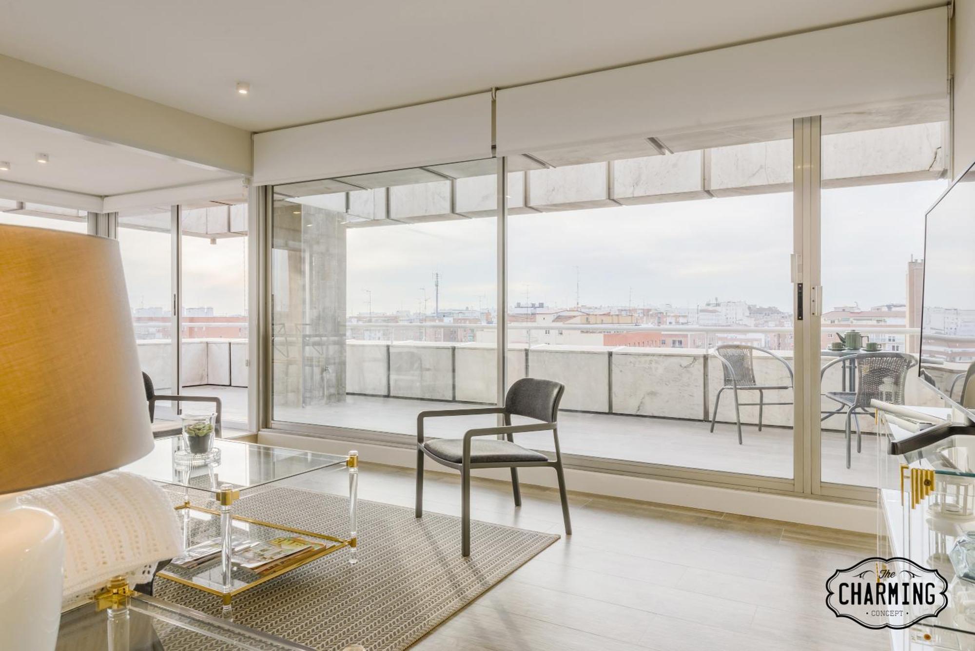 Charming Eurobuilding 2 Terrace Exclusive - Plaza De Parking Apartment Madrid Exterior foto