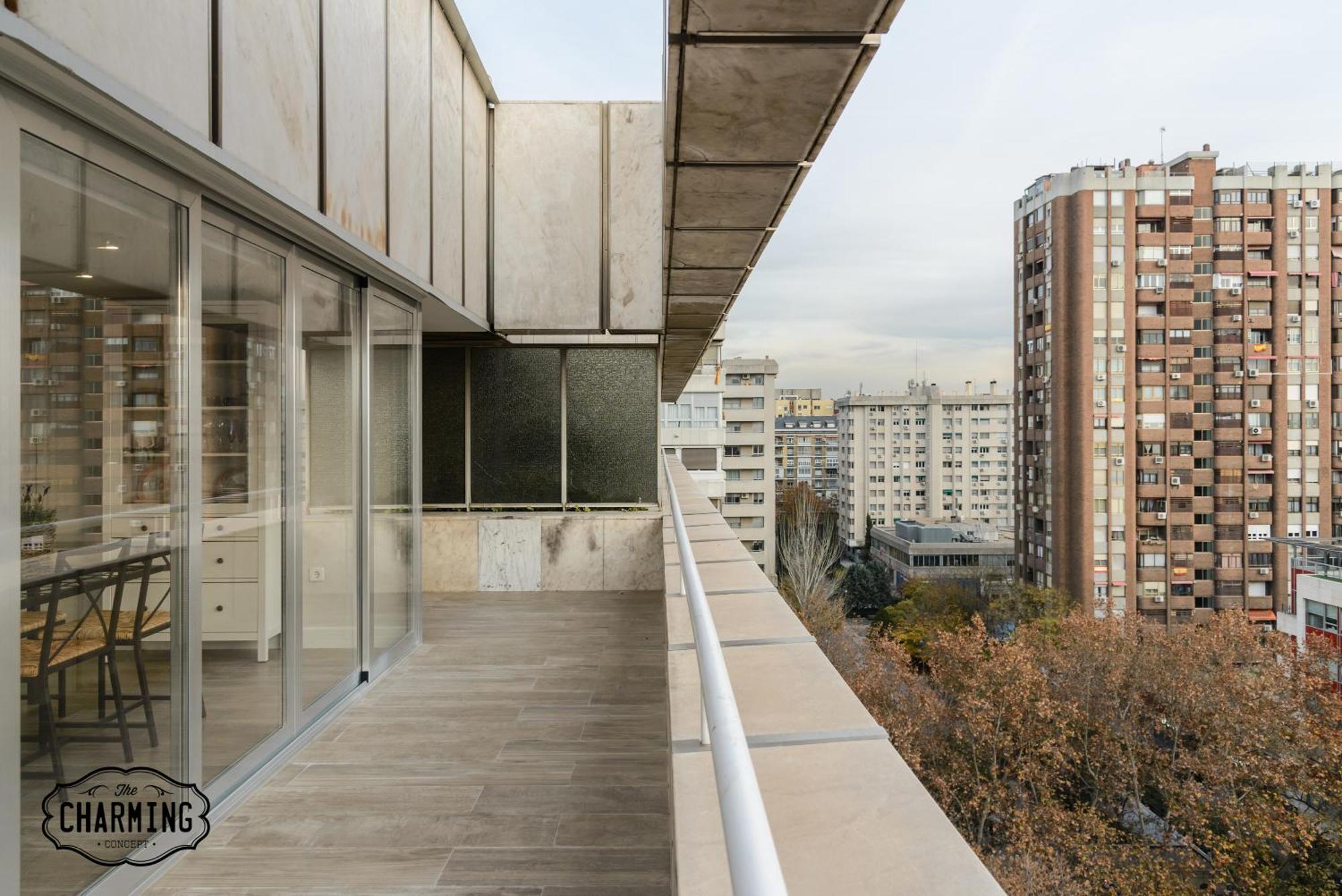 Charming Eurobuilding 2 Terrace Exclusive - Plaza De Parking Apartment Madrid Exterior foto