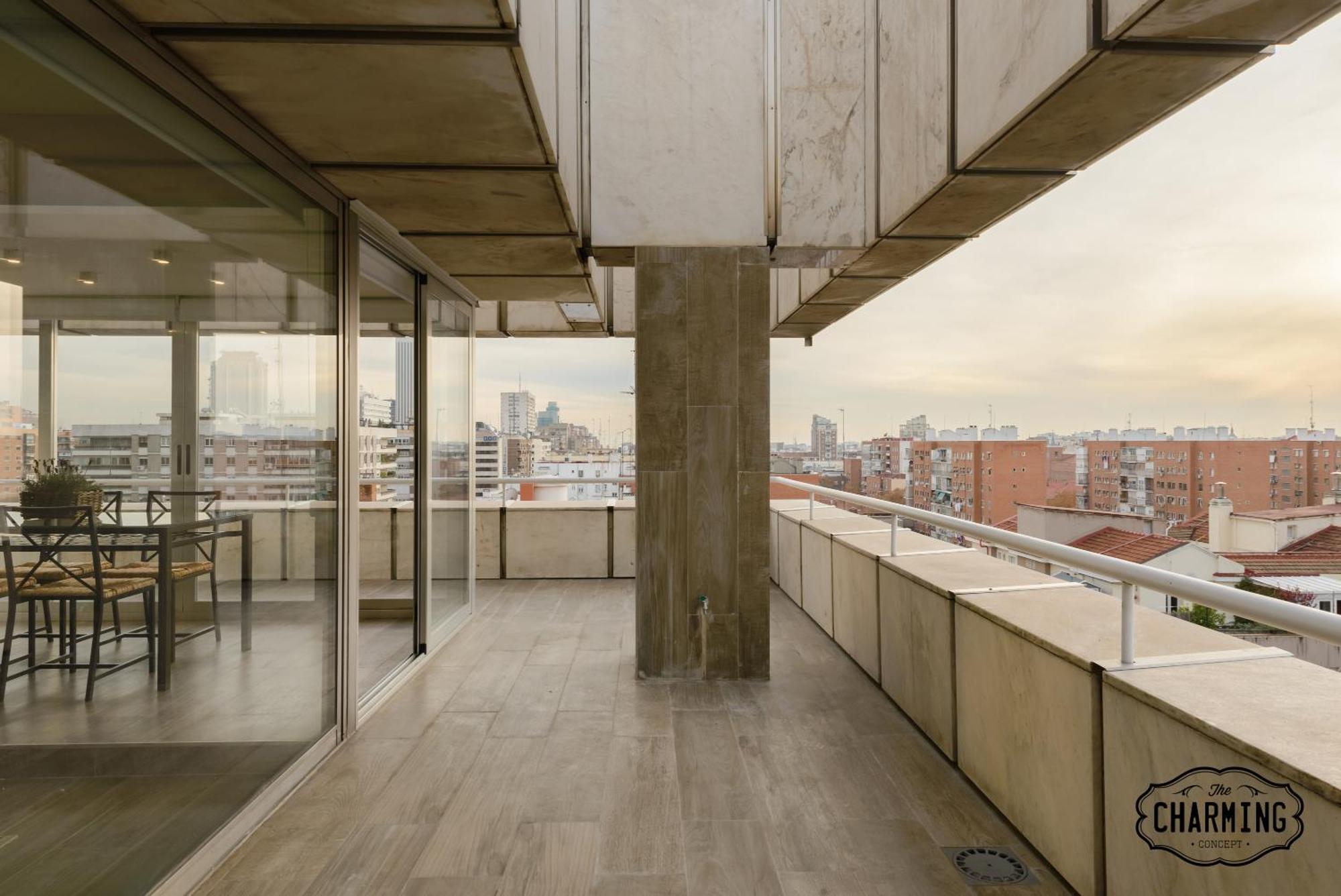 Charming Eurobuilding 2 Terrace Exclusive - Plaza De Parking Apartment Madrid Exterior foto